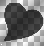 Heart (♥) black (= (tatu99)