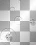 PRZEZ TRANSPARENT DECO  BACKGROUND BLACKSILVER BUBBLE