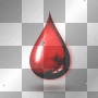 Red drop deco