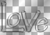 SERCE HEART LOVE valentine  SILVER