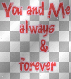 ♥ You and Me always & forever ♥  [ORIGINAL made by crissandy]