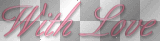 SERCE HEART LOVE valentine  PINK