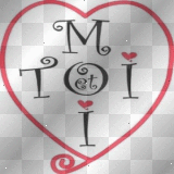 ➸♥ (Bj) Fond d'image "Toi et Moi"
