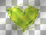 Nenaio Png Transparent Floral Heart flower flowers hearts Deco Frame Border Background  yellow green