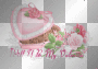 Valentine candy and flowers