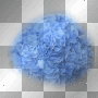 flowers blue background transparent