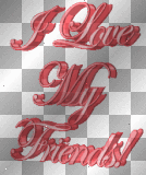 i love my friend