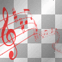 Music note background transparent