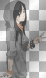 Anime emo girl