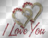 ➸♥ (Bj) Animated background "I Love You"
