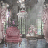 Background Valentine deco glitter rose pink love Background Valentine deco glitter rose pink love