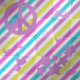 ➸♥ (Bj) Animated background pattern "Peace & Love"