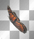 ➸♥ (Bj) Animated yellow & brown butterfly
