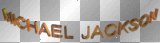(bj) animated michael jackson MJ name, letters, moving :)