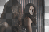 ** Bella cullen vampire manip looking at the mirror red eyes ** "© m.τ.p."