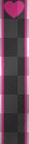 STRIP ANIMATED HEART DECO EMO ANIME