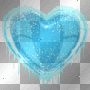COEUR GLACE BLEU