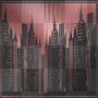Background city glitter
