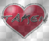 taken red heart 