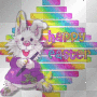 happy easter bunny 