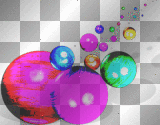 Nenaio Png Transparent Colorful Balls Ball Bubble bubbles deco frame border circle circles black red pink purple violet