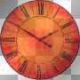 Nenaio Png Transparent Vintage Clock Deco Frame Border Background red black orange bronze