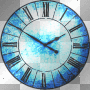 Nenaio Png Transparent Vintage Clock Deco Frame Border Background black white blue grey gray