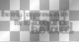 The only happiness in life is to love and be loved (white and black transparent quote) [nermai]