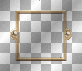frame transparent vintage gold deco [1ֆ]
