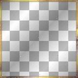 RAMCIA FRAME  TRANSPARENT BORDER GOLD