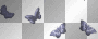BUTTERFLY ANIMATED BLUE