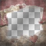 pink heart scrap frame  ♠sweetterror♠