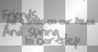 Friends put a smile on our faces and spring in our step (white and black transparent quote) [nermai]