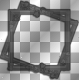 black frame heart background cool emo  stripes goth 