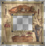 Nenaio Png Transparent Frame border Deco Background house vintage kitchen autumn brown 