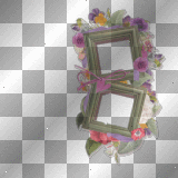 Nenaio Png Transparent Spring Frame Deco Border Background  two floral flower flowers square frameas heart hearts vintage 