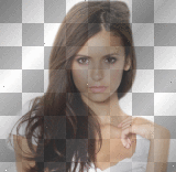 Nina Dobrev (Elena Gilbert / Katherine Pierce in The Vampire Diaries transparent) [nermai]