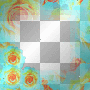 Nenaio Png Transparent Spring Frame Deco Border Background vintage floral flower flowers rose roses BLUE YELLOW RED ORANGE