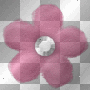 Pink Scrap Flower