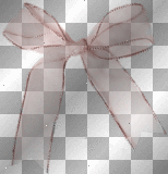 pink, transparent, bow, deco