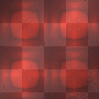 Nenaio Red Kaleidoscope Effect Background black grey deco border frame corner