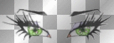 Green eyes