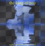 Michael Jackson King Of Pop In Blue!!!LW