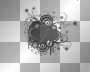 Emo Heart Black
