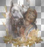 Woman with Horse