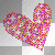 glitter heart