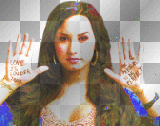Nenaio Png Transparent demi Lovato Grey White Black love is louder than the pressure to be perfect pink orange blue green brown