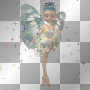 Tiny girl angel