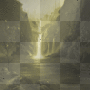 Debby Ryan Mountain Waterfall bg Gold