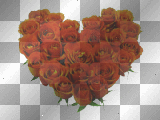 Nenaio Png Transparent Heart Hearts Composition deco frame border corner background love rose roses floral flower flowers orange